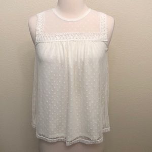White Lace Top